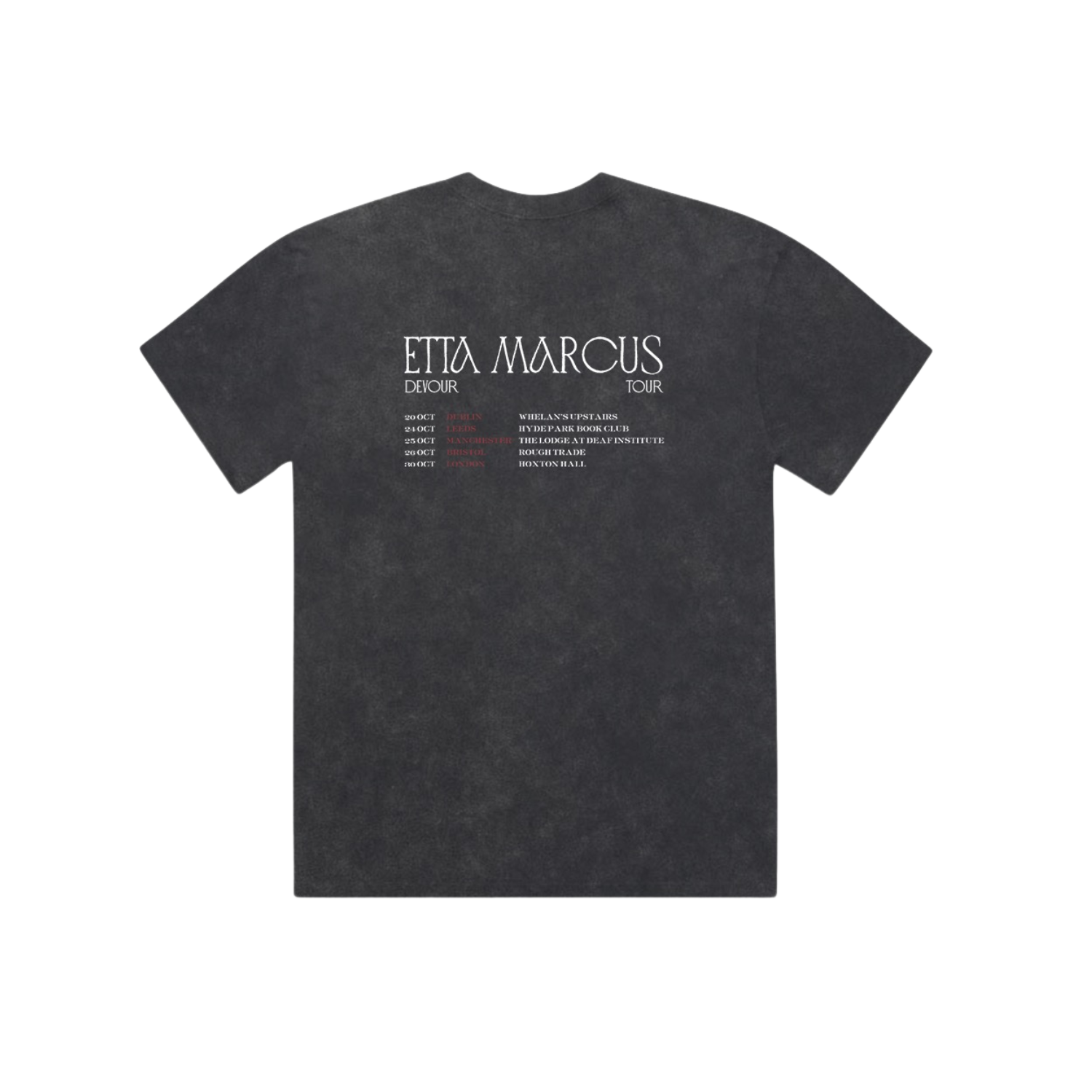 Etta Marcus - House T-Shirt In Black Stone
